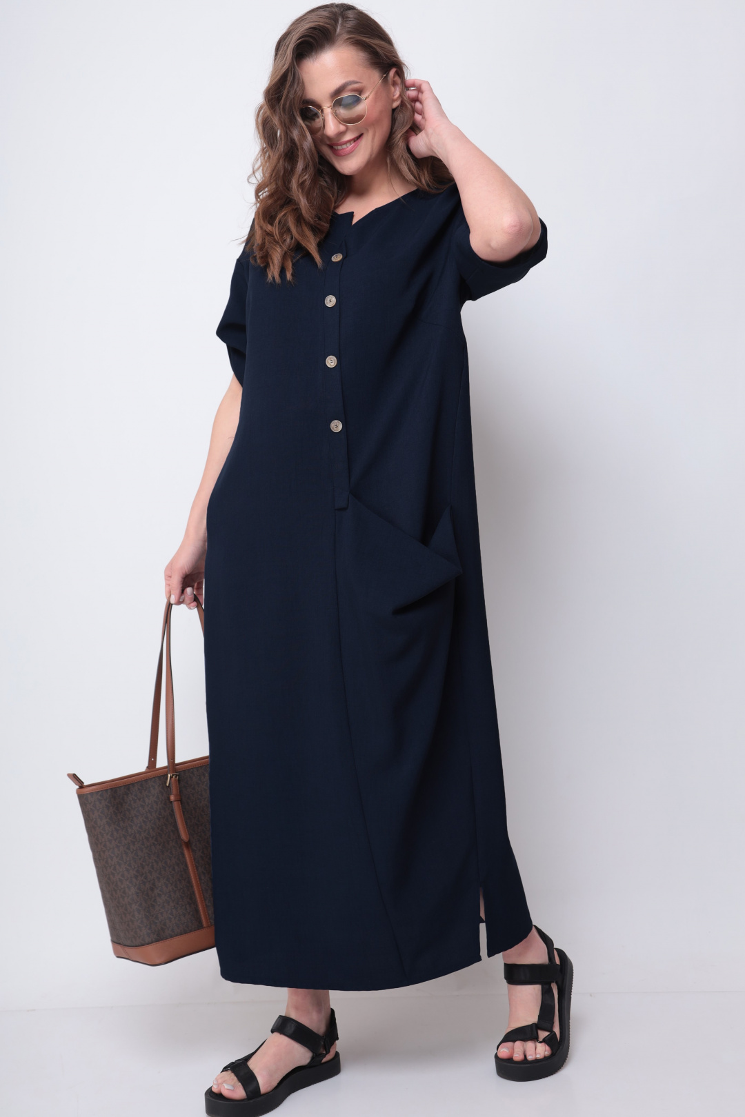 Платье Мишель Шик 2094/4 темно-синий - фото 2