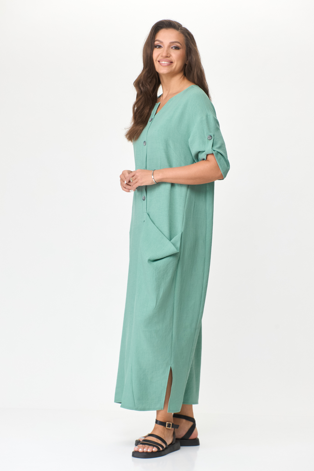 Платье Мишель Шик 2094/4 зеленая мята - фото 4