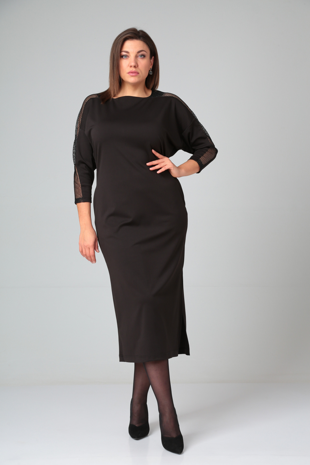 Платье Мишель Шик 2110/1 черный - фото 1