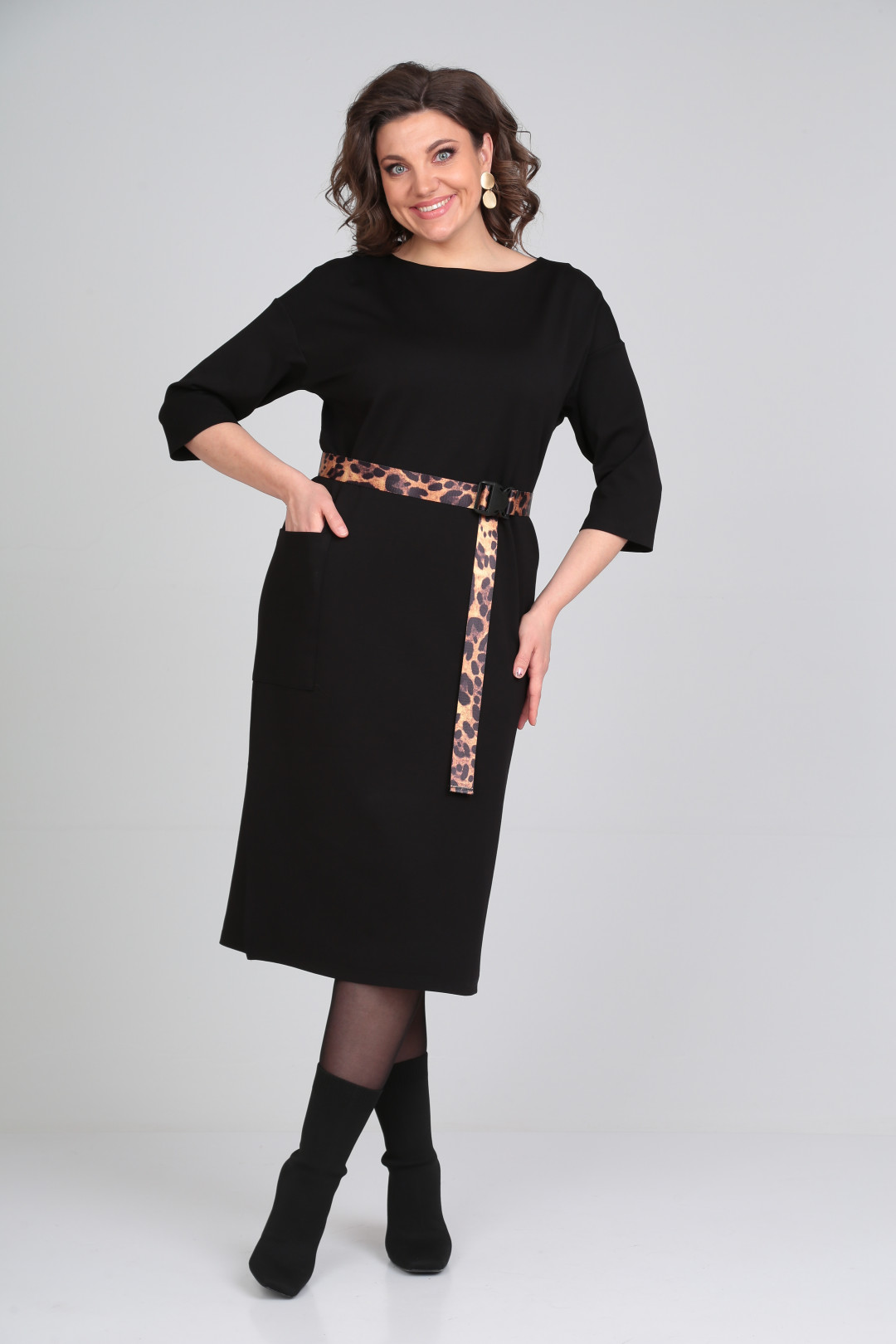 Платье Мишель Шик 2122 черный - фото 1