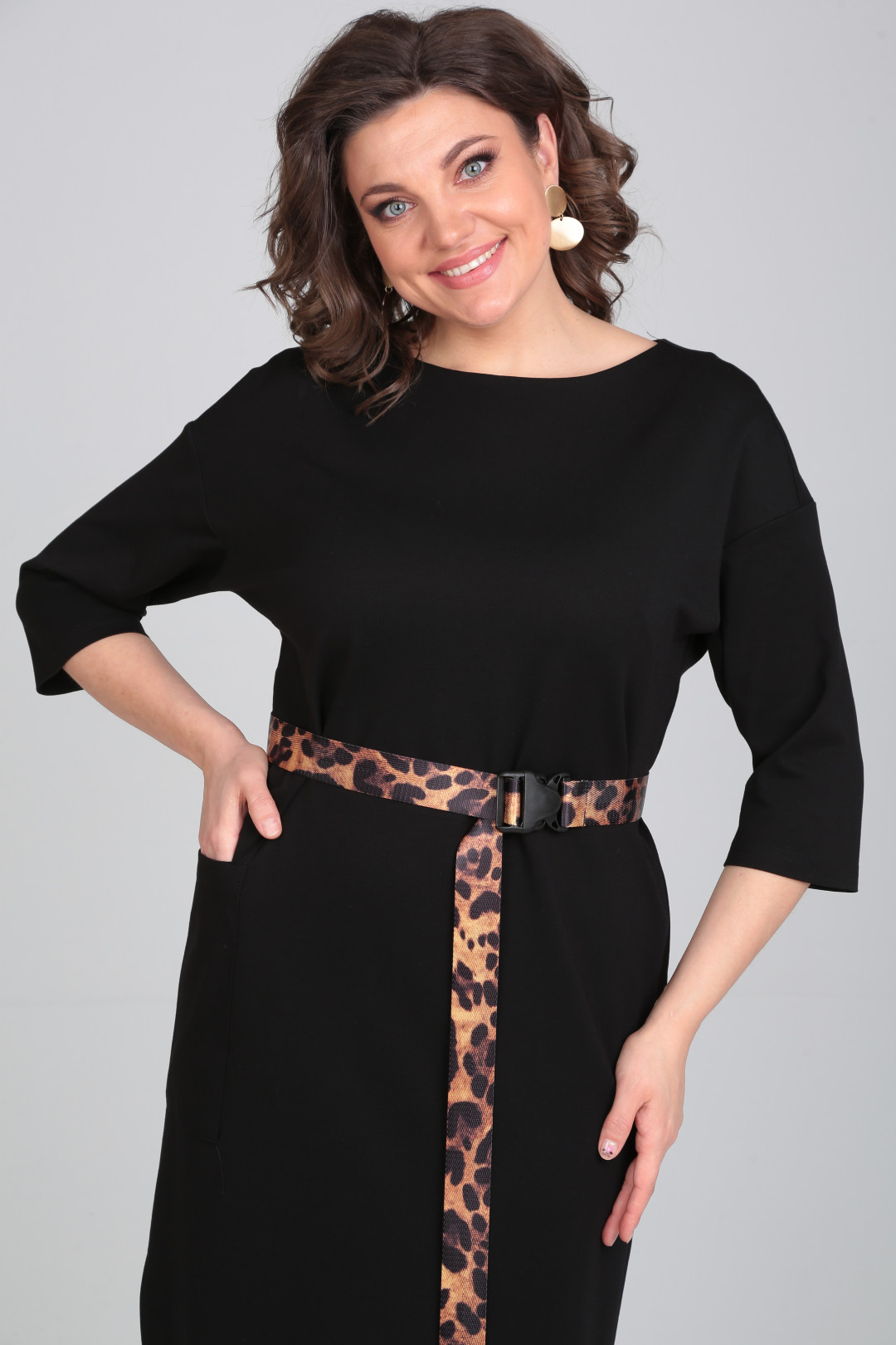 Платье Мишель Шик 2122 черный - фото 4