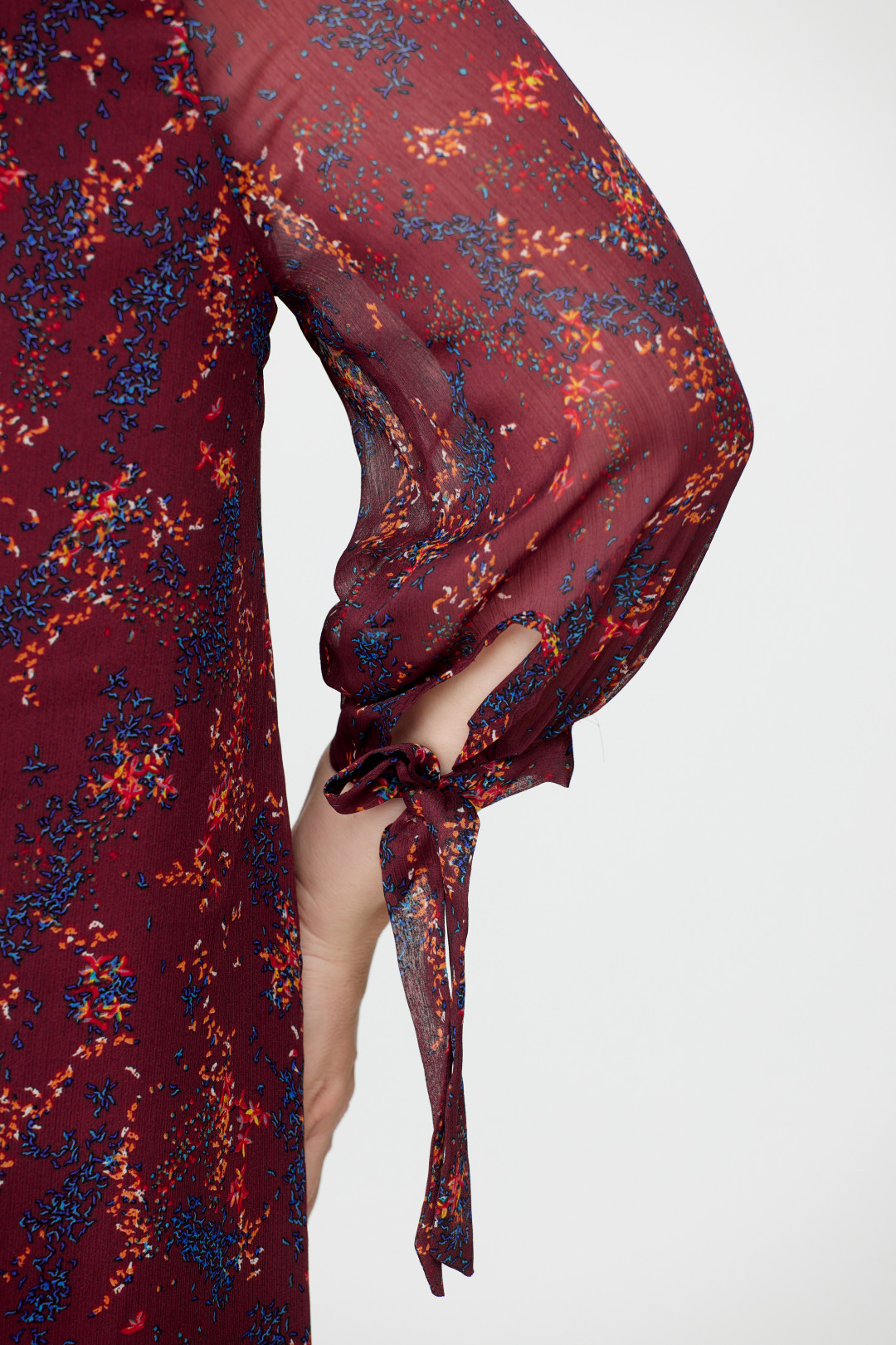 Платье Мишель Шик 2127 бордовый - фото 5