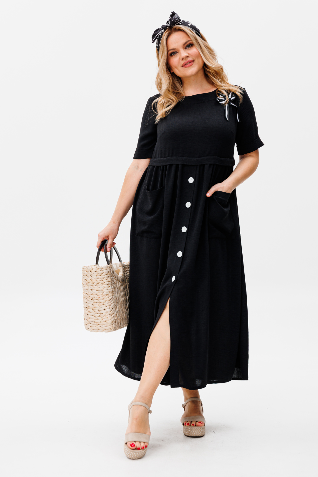 Платье Мишель Шик 2132/1 черный - фото 2