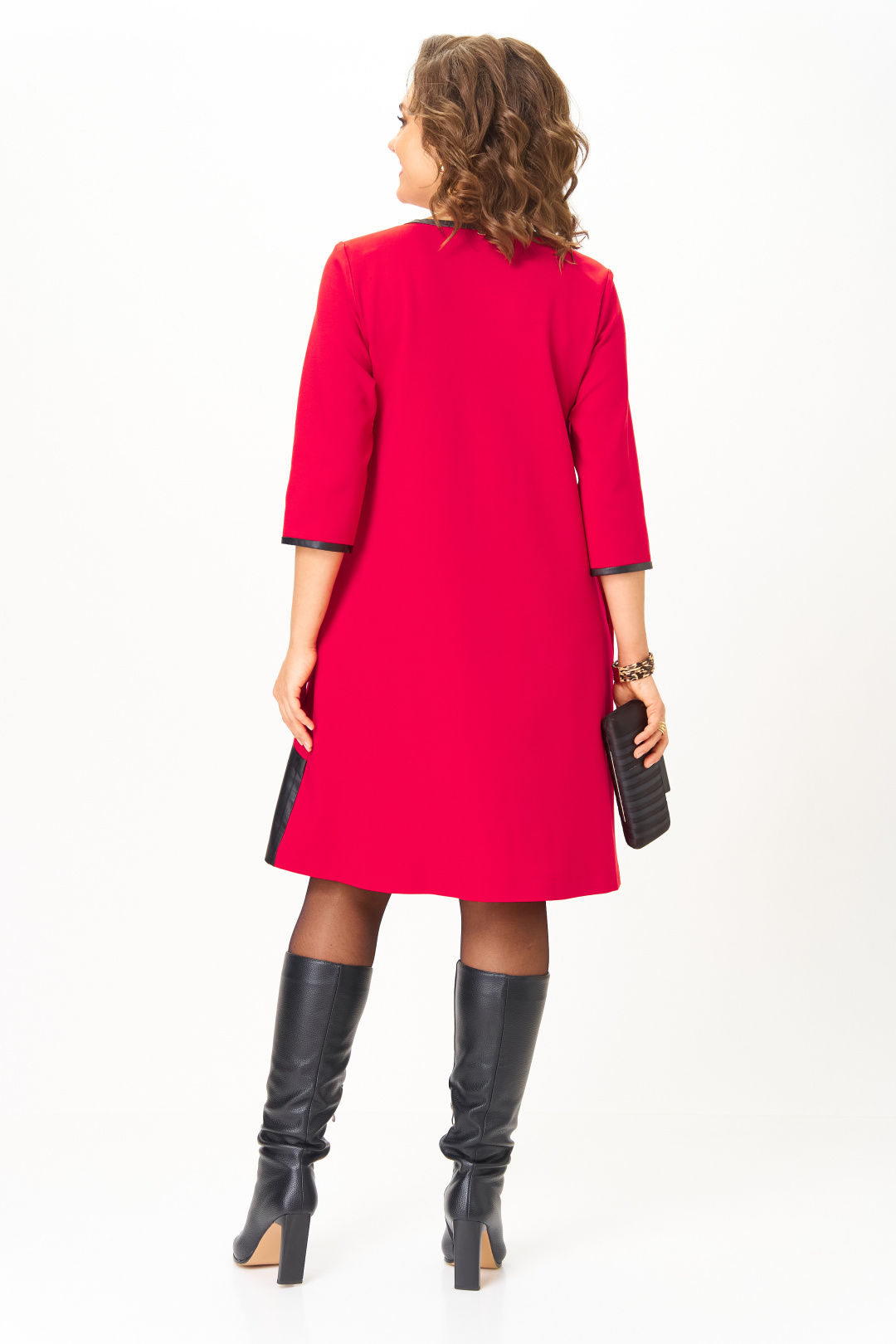 Платье Мишель Шик 2140/1 красный - фото 5