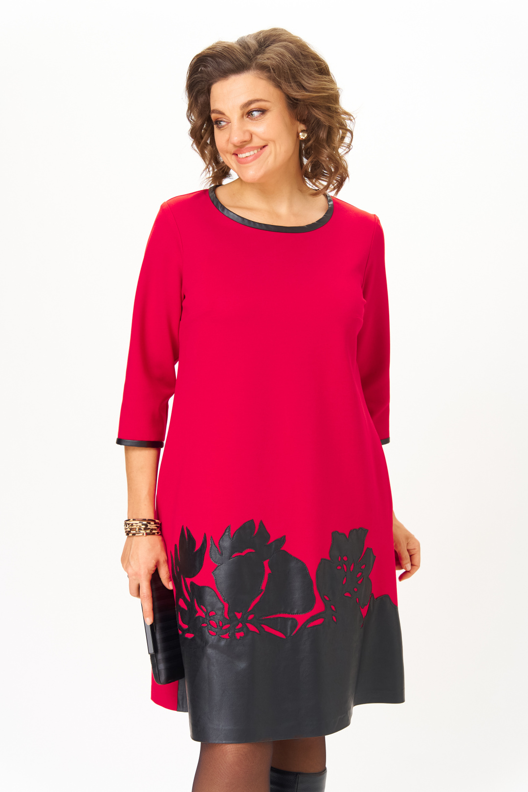 Платье Мишель Шик 2140/1 красный - фото 6