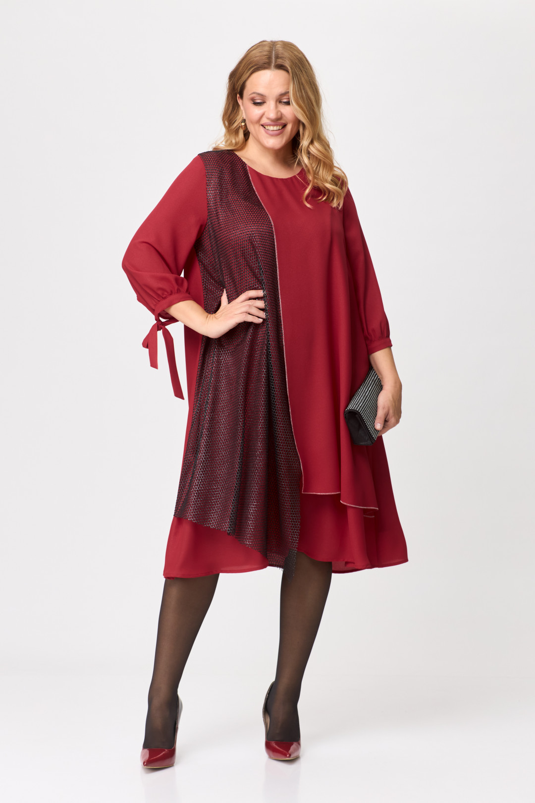 Платье Мишель Шик 2149 красный - фото 1