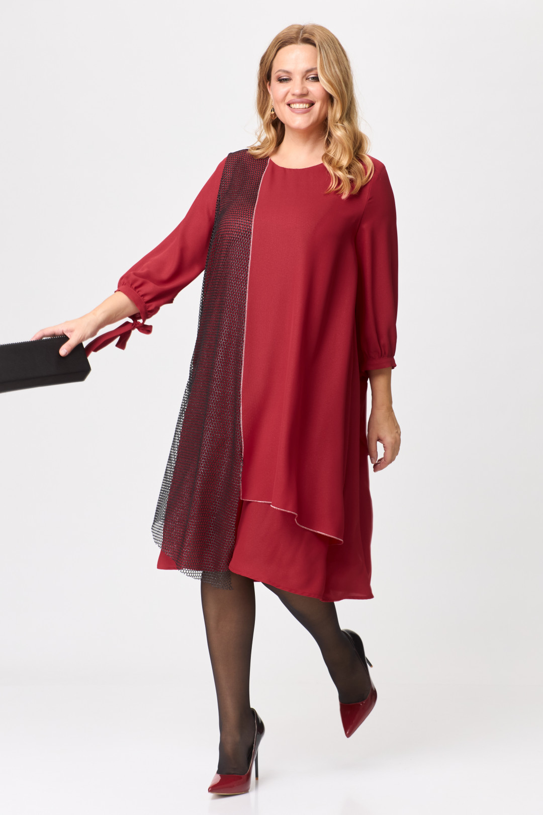 Платье Мишель Шик 2149 красный - фото 5