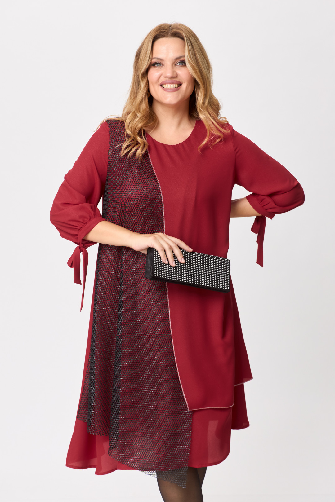 Платье Мишель Шик 2149 красный - фото 6