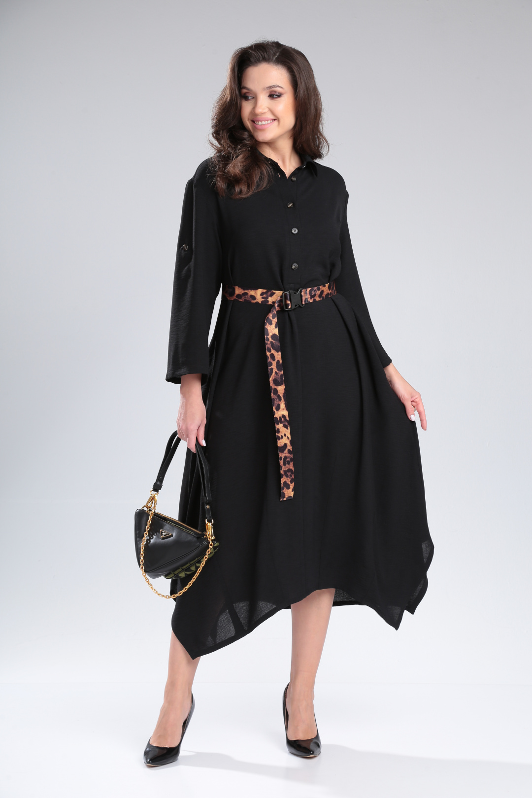 Платье Мишель Шик 2161 черный - фото 2