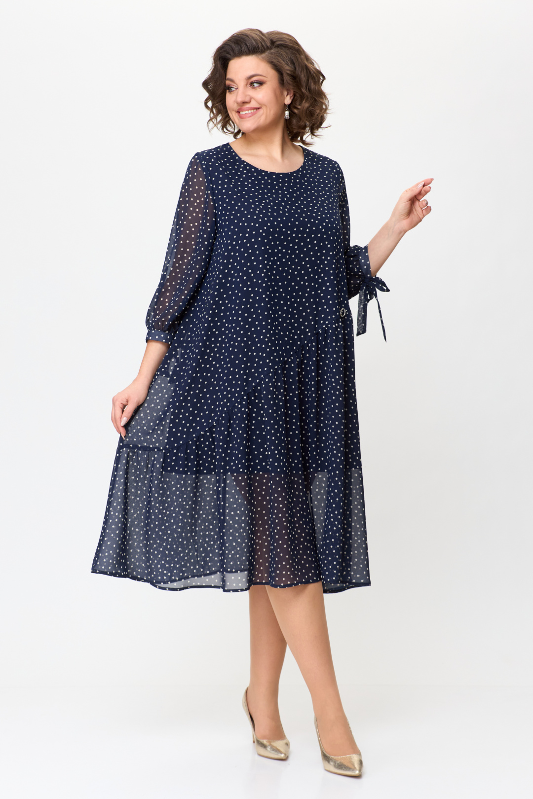 Платье Мишель Шик 2164 синий - фото 1