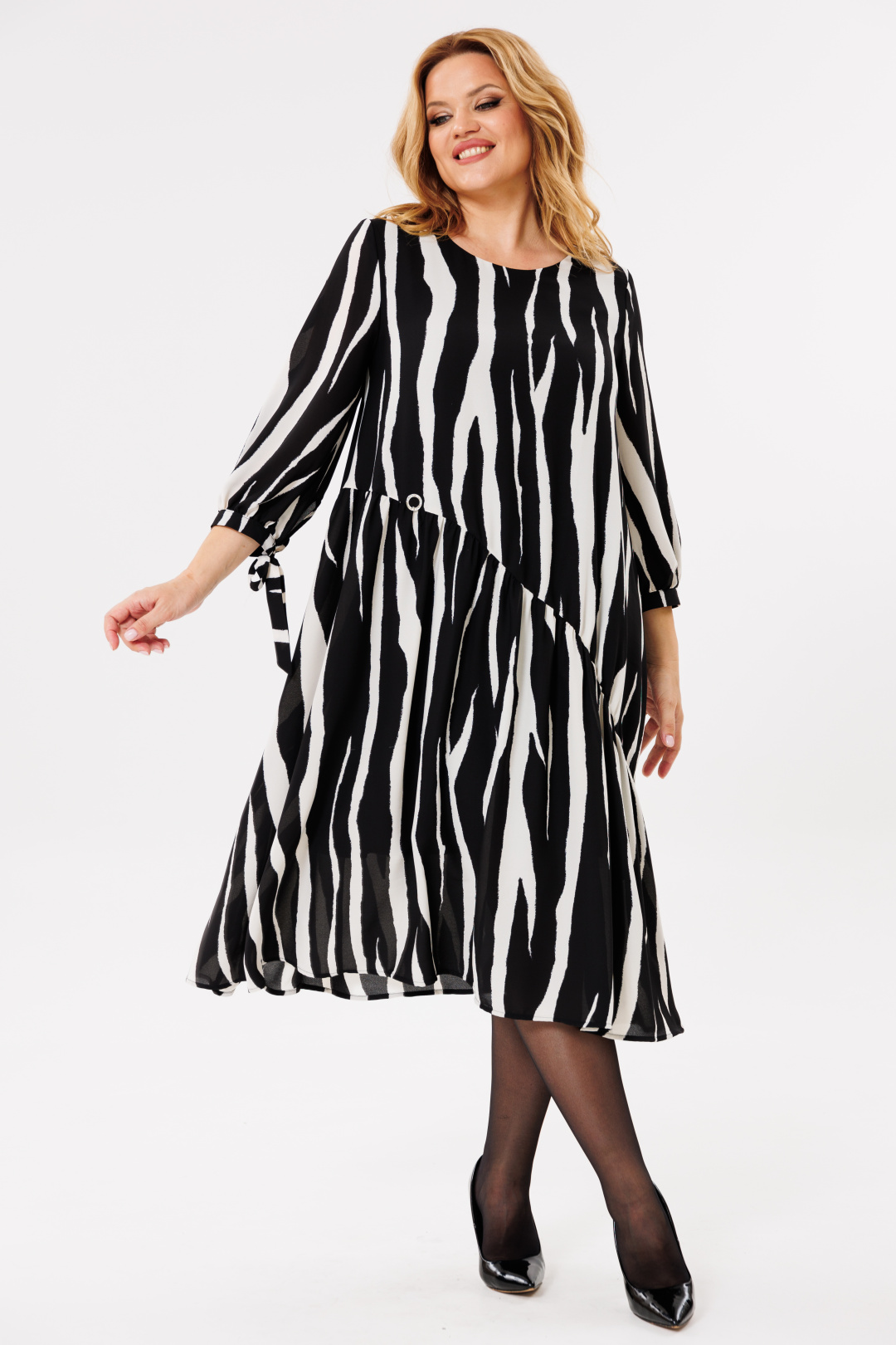 Платье Мишель Шик 2164 зебра - фото 2