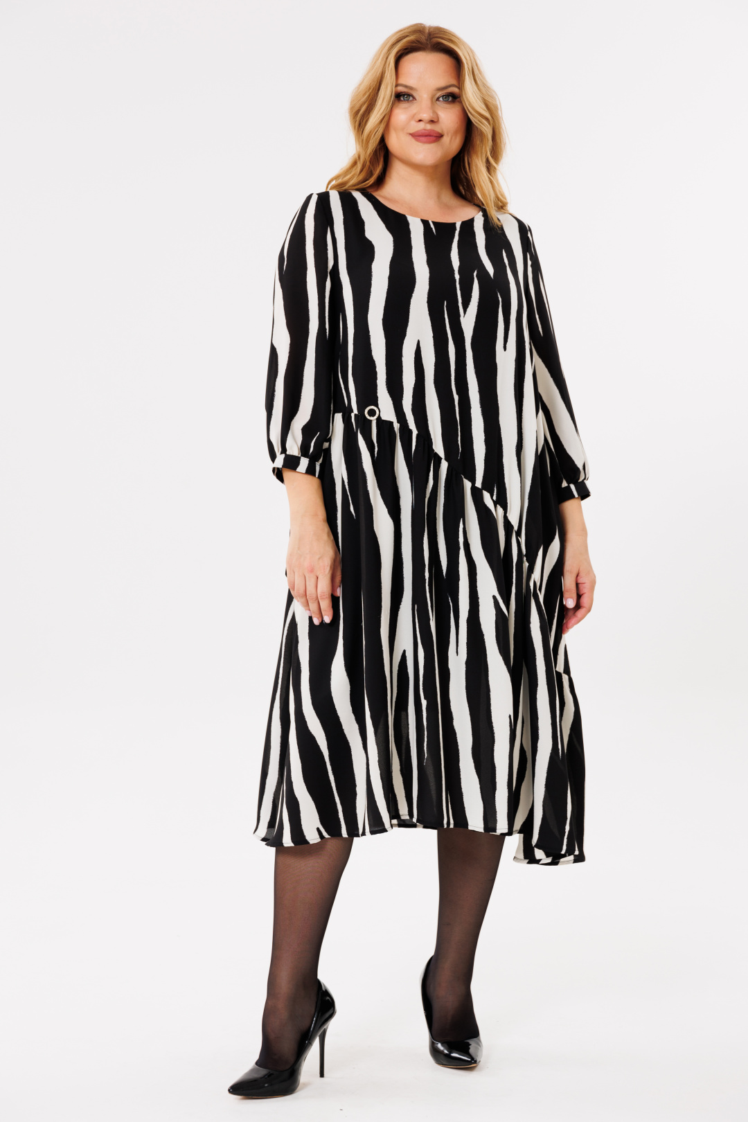 Платье Мишель Шик 2164 зебра - фото 3