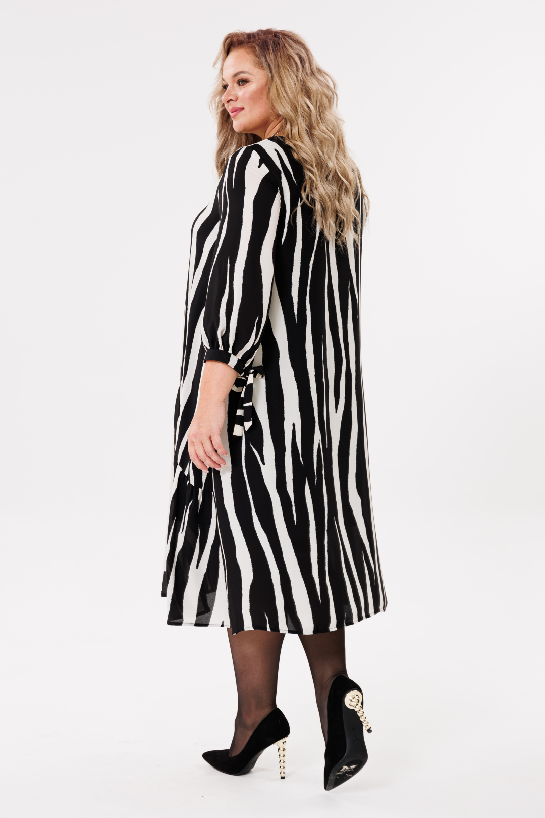 Платье Мишель Шик 2164 зебра - фото 5