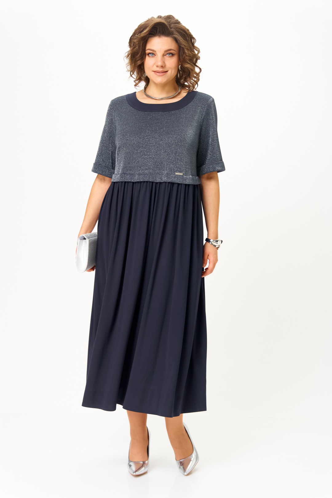 Платье Мишель Шик 2173/1 синий - фото 1