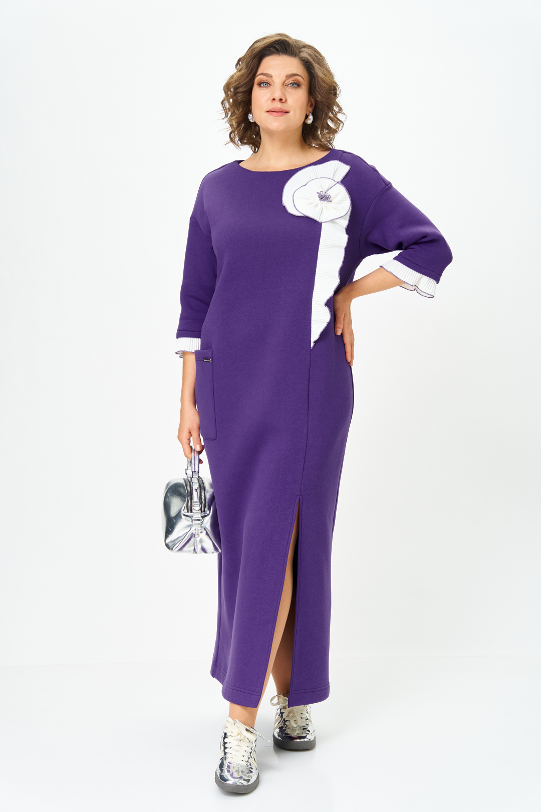 Платье Мишель Шик 2183 сиреневый туман - фото 1