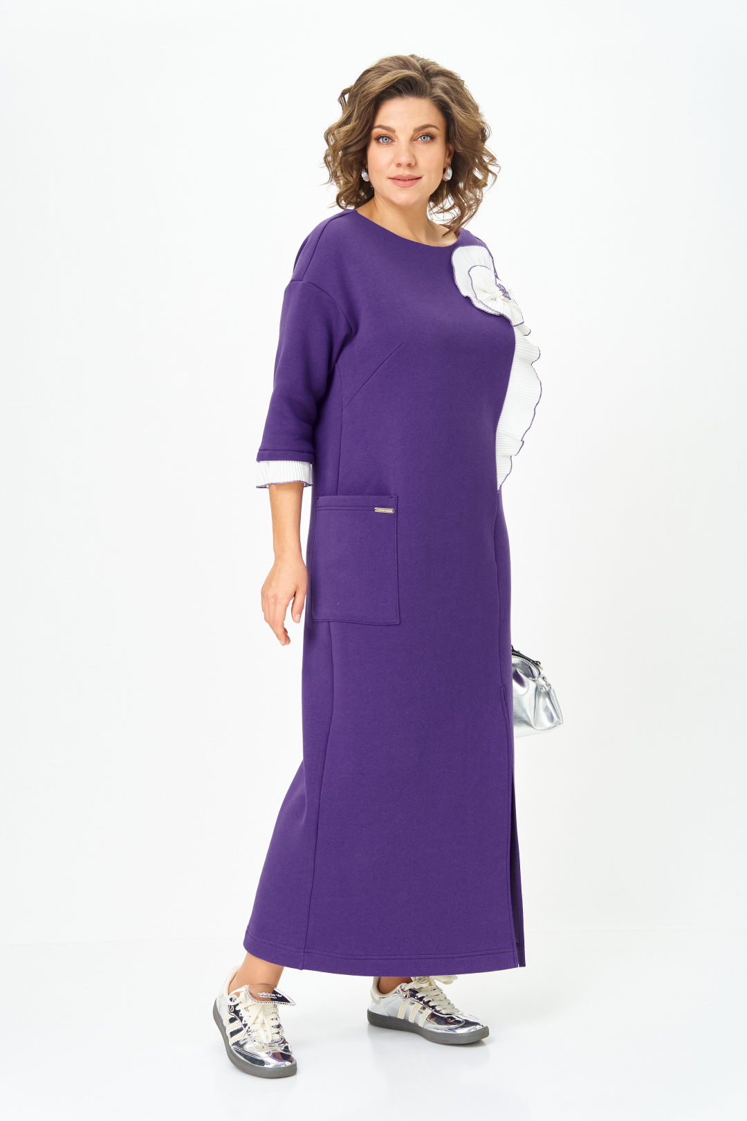 Платье Мишель Шик 2183 сиреневый туман - фото 4