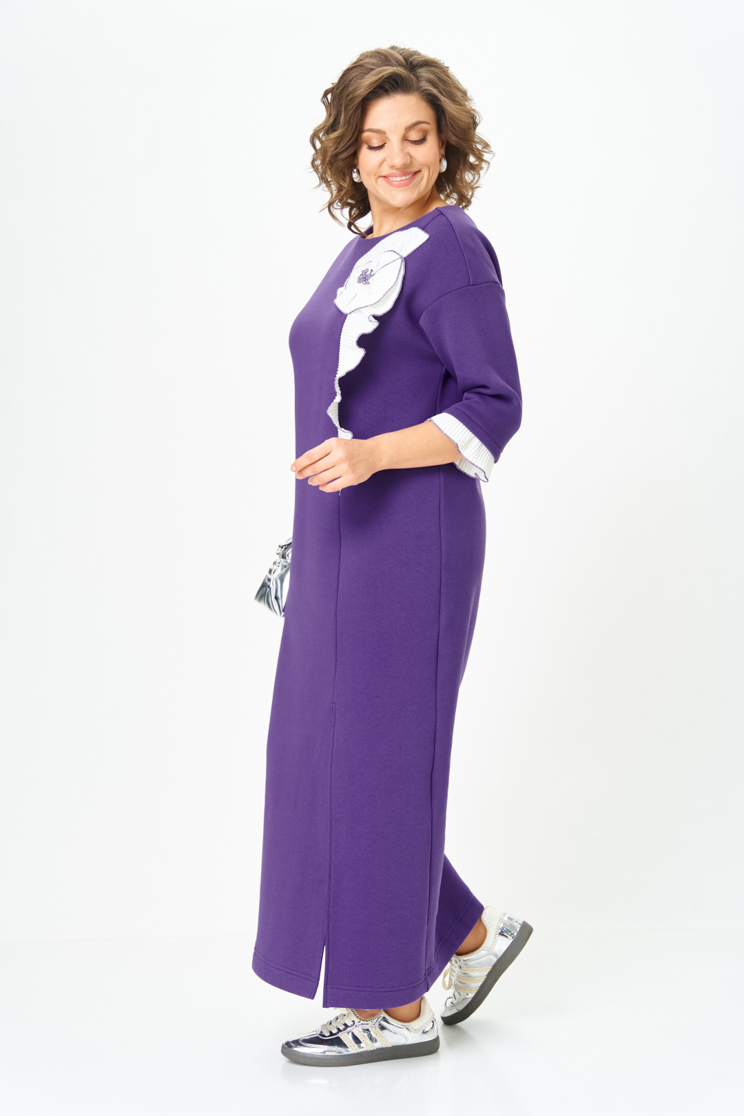 Платье Мишель Шик 2183 сиреневый туман - фото 6