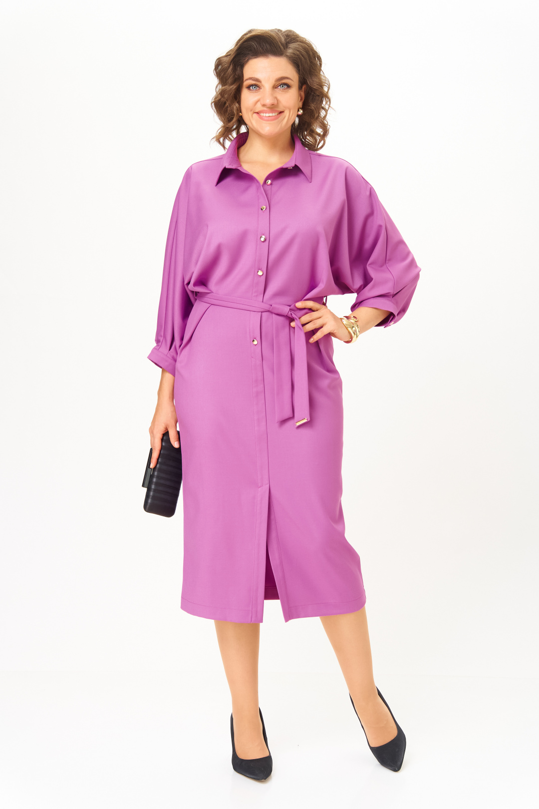 Платье Мишель Шик 2189 нежная сирень - фото 1