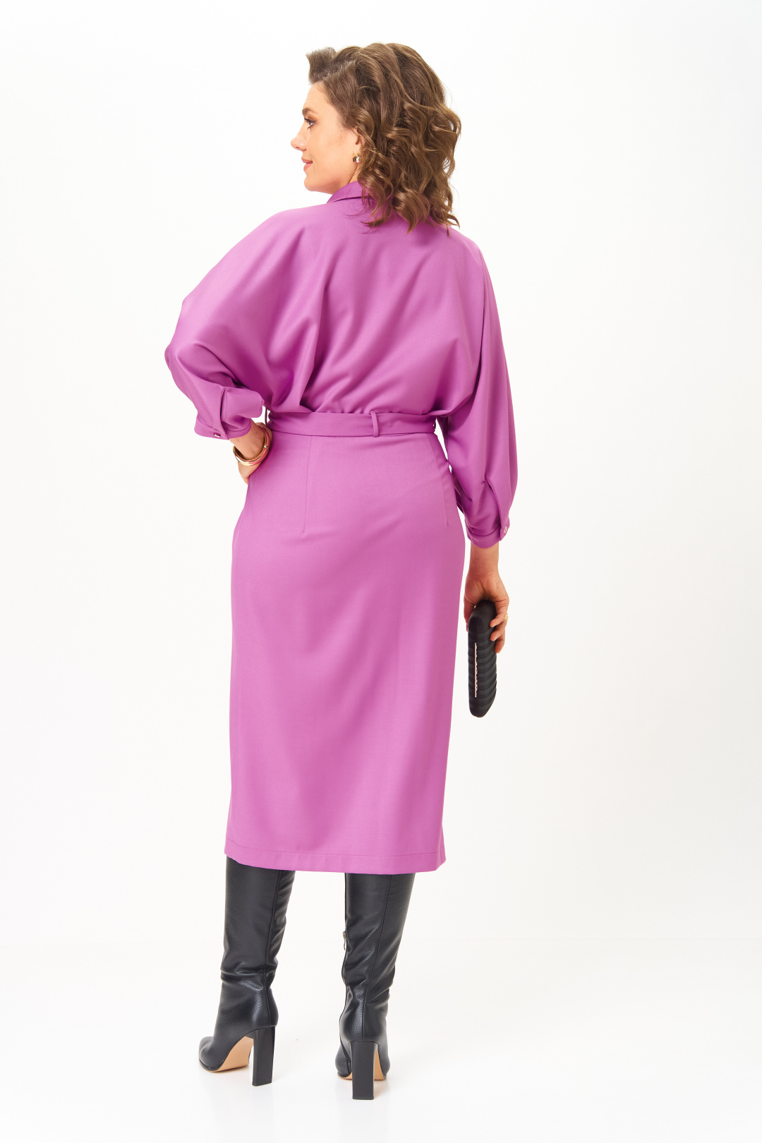 Платье Мишель Шик 2189 нежная сирень - фото 5