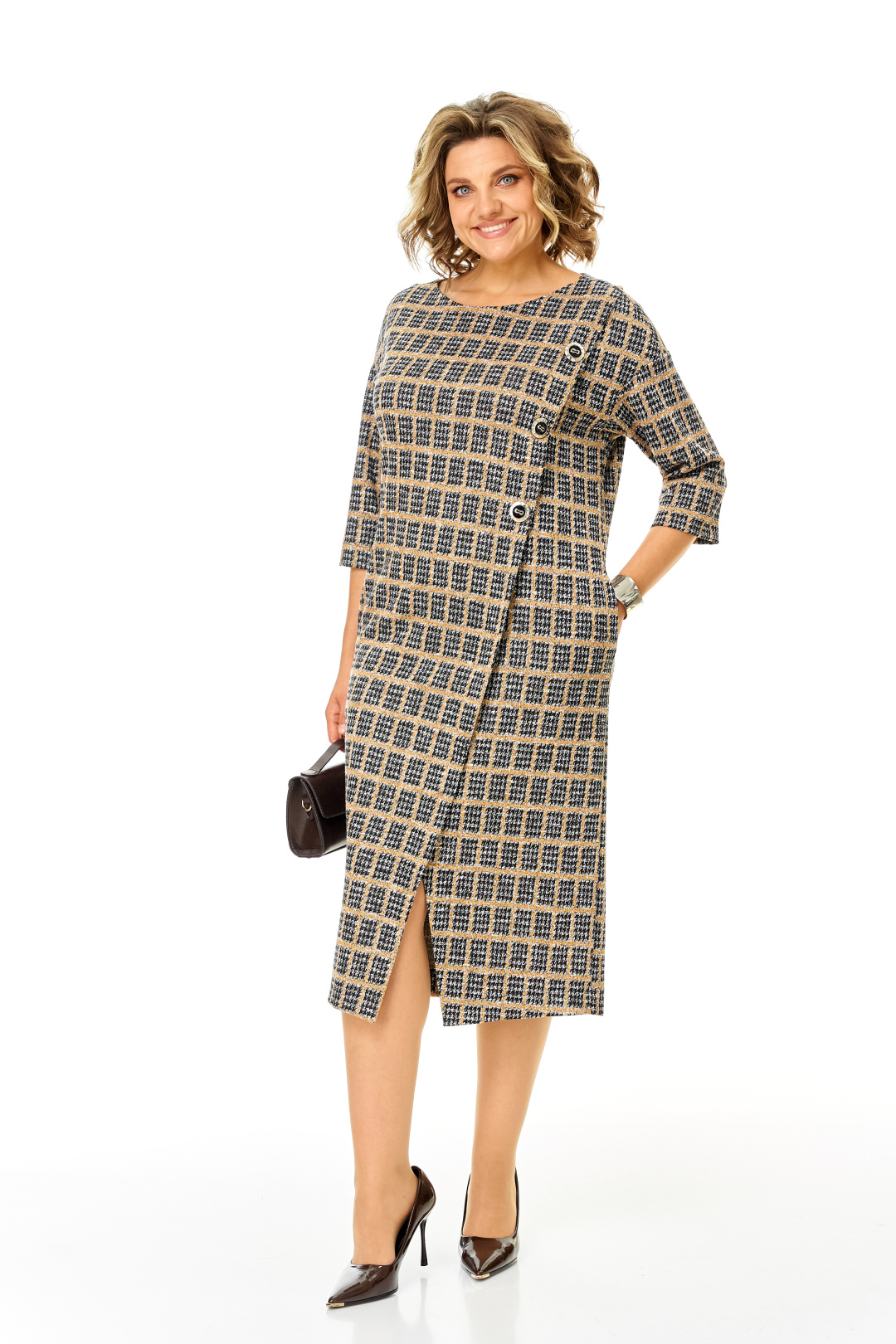Платье Мишель Шик 2190-1 карри