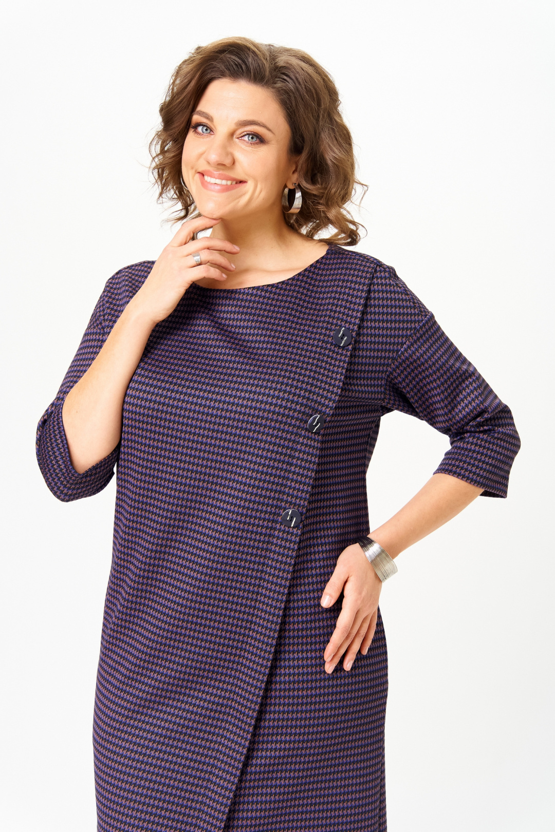 Платье Мишель Шик 2190 фиолет - фото 3