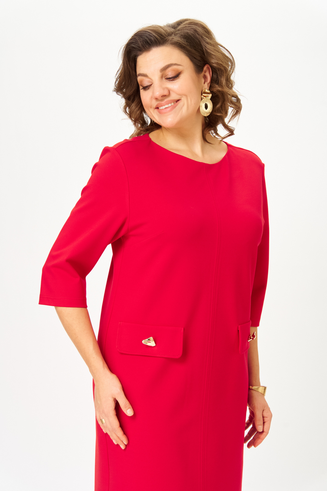 Платье Мишель Шик 2192 красный - фото 6