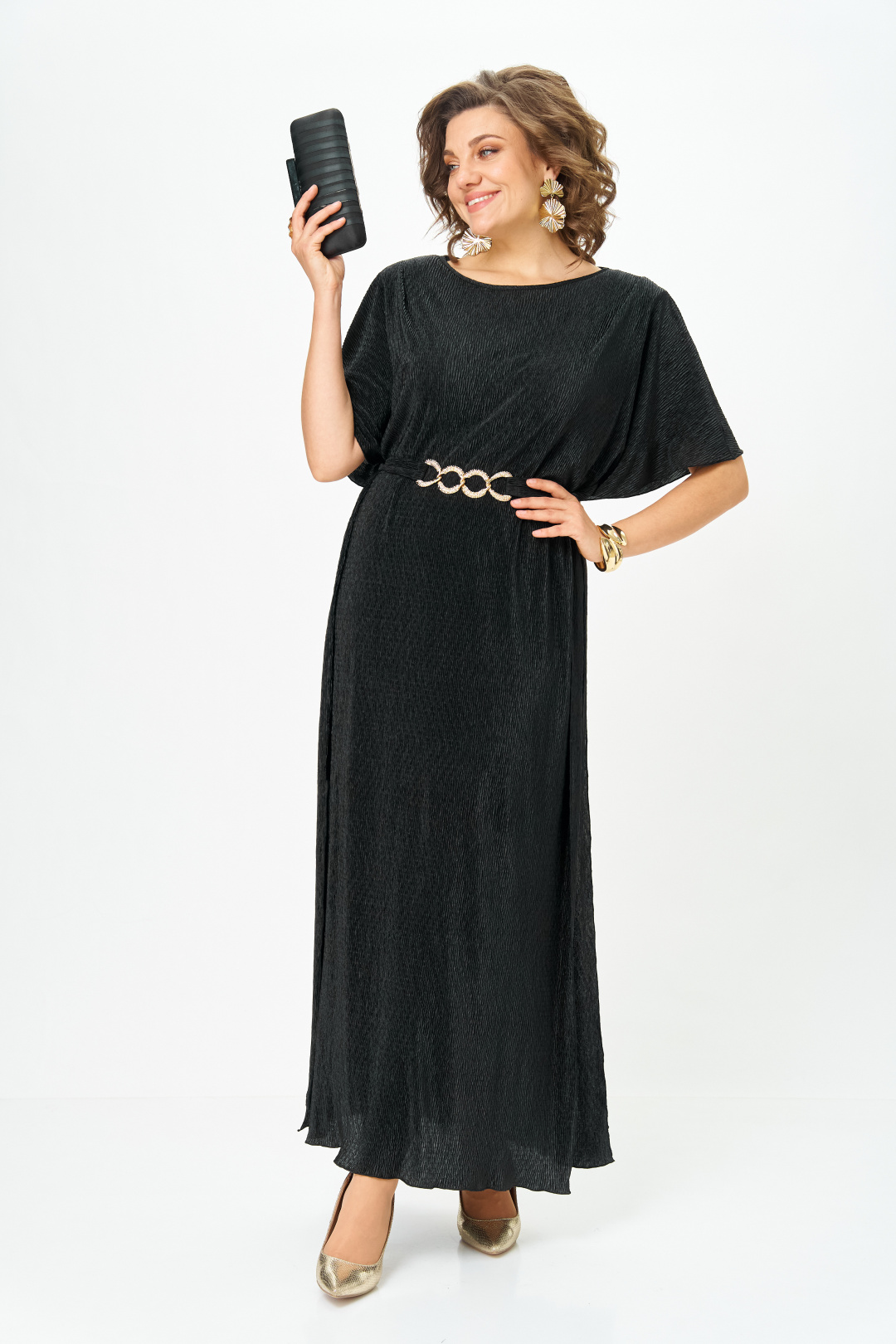 Платье Мишель Шик 2194 черный - фото 2