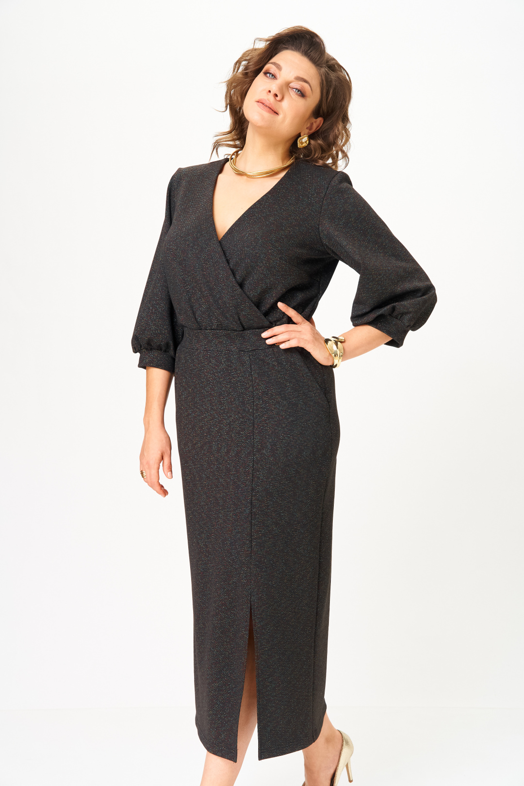 Платье Мишель Шик 2195 мультиблеск - фото 5