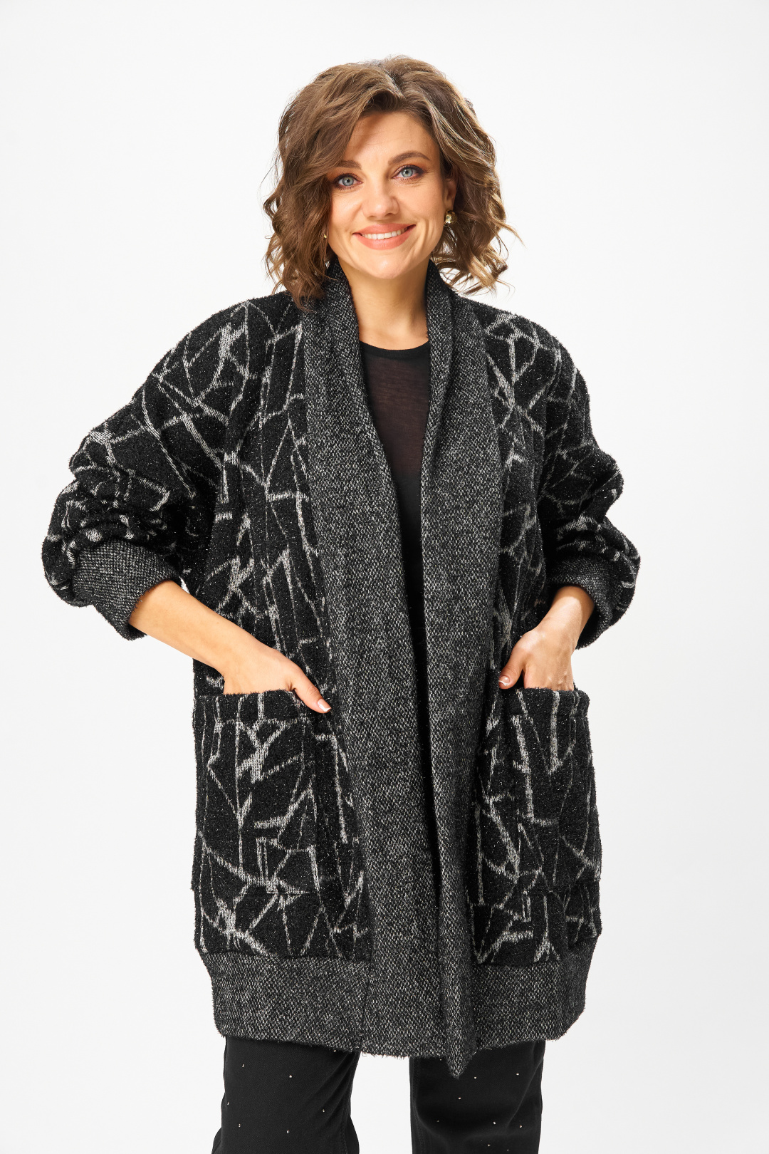 Кардиган Мишель Шик 368 обсидиан