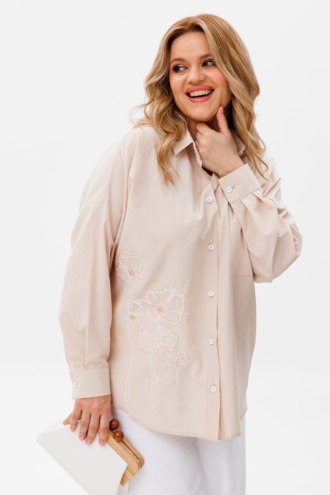 Блузка Мишель Шик 778 бежевый