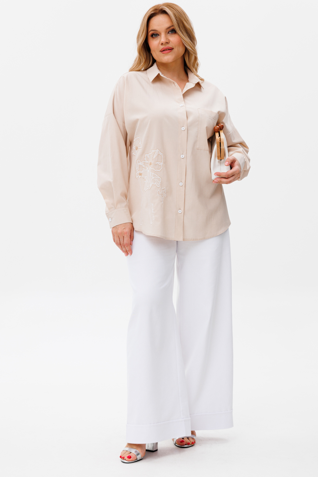 Блузка Мишель Шик 778 бежевый