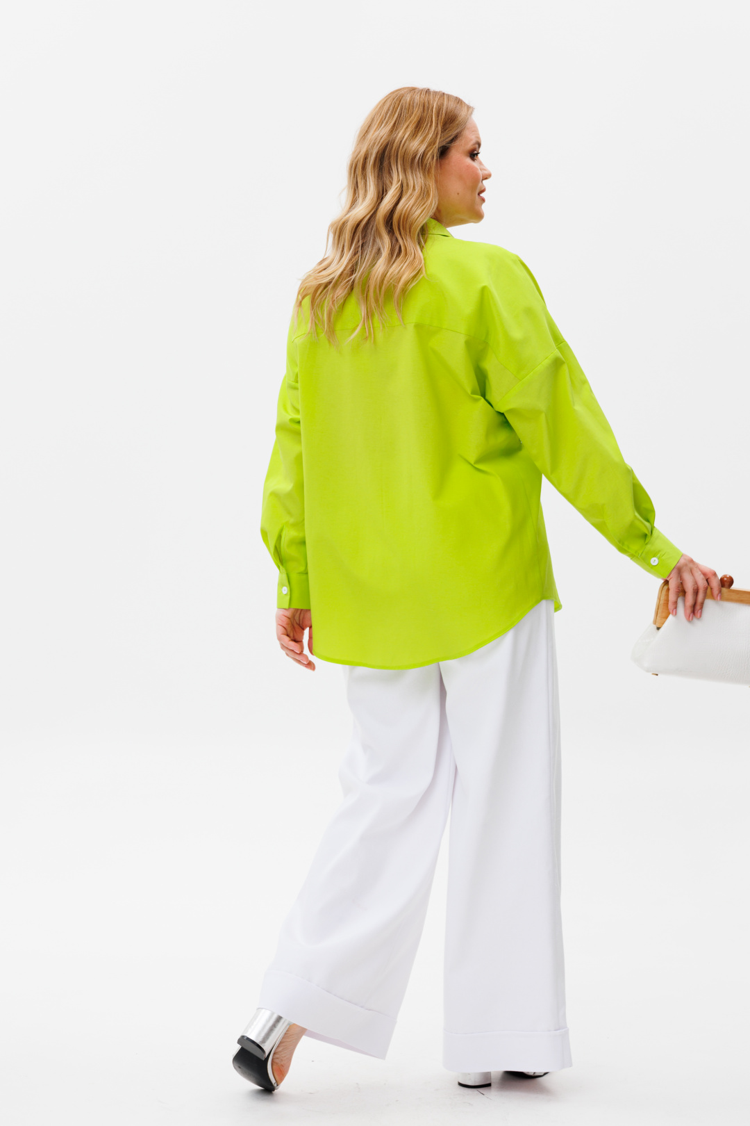 Блузка Мишель Шик 778 салатовый - фото 4