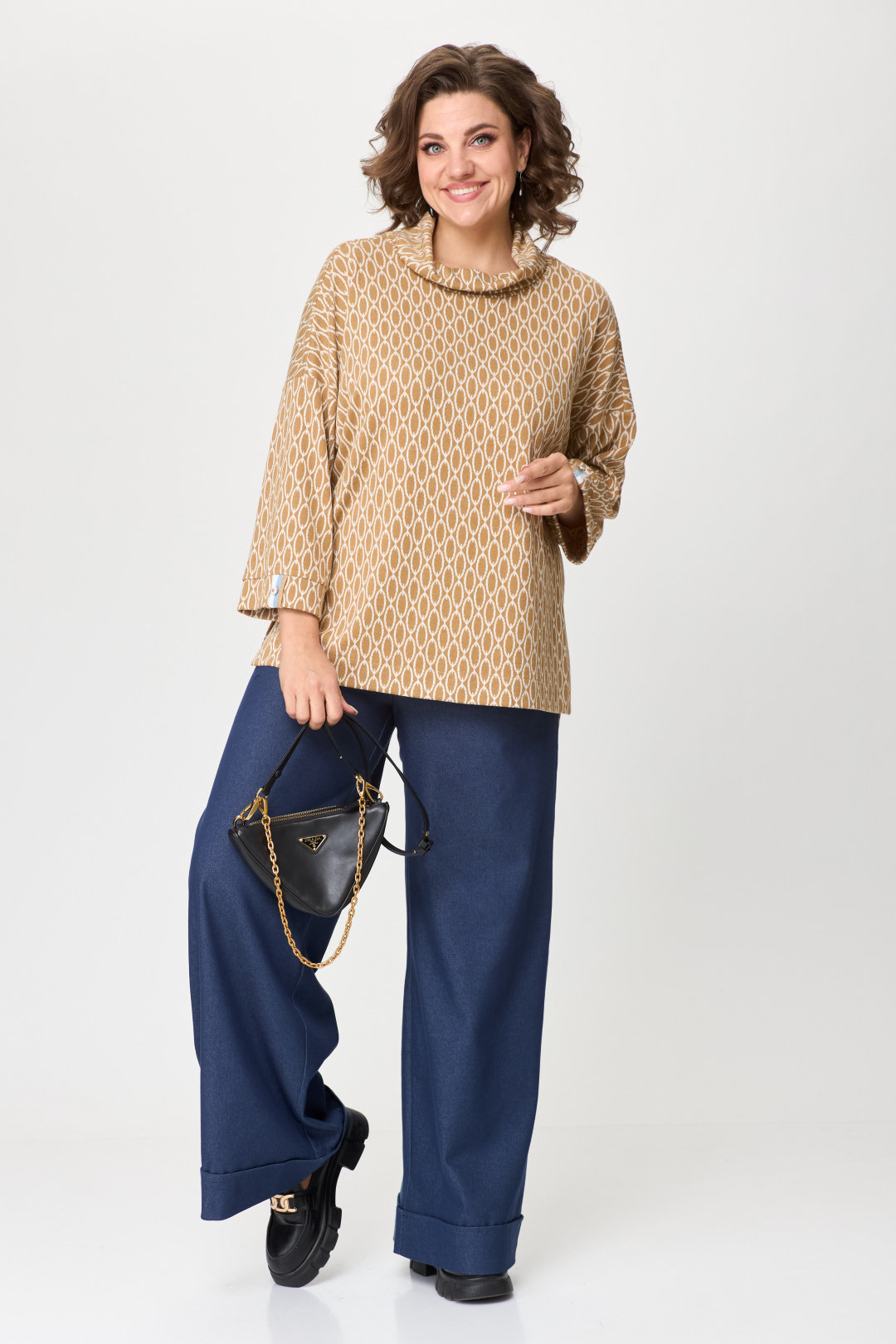 Джемпер Мишель Шик 787 экрю - фото 4