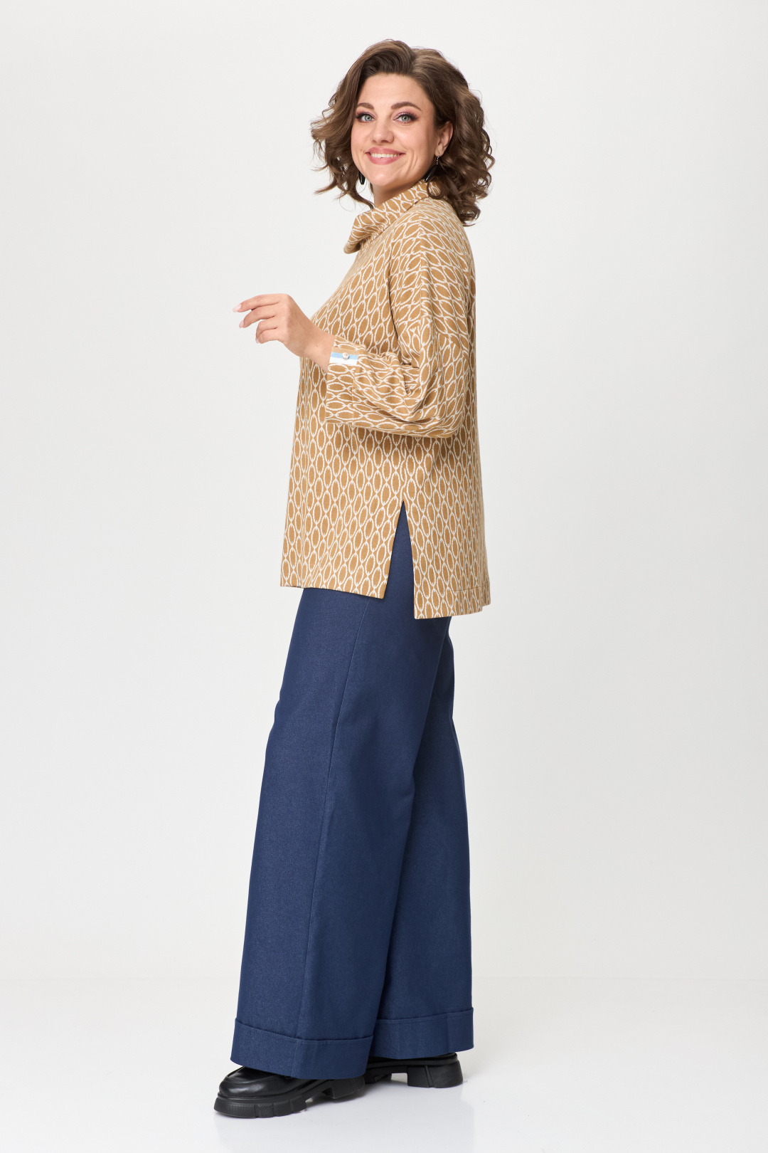 Джемпер Мишель Шик 787 экрю - фото 6