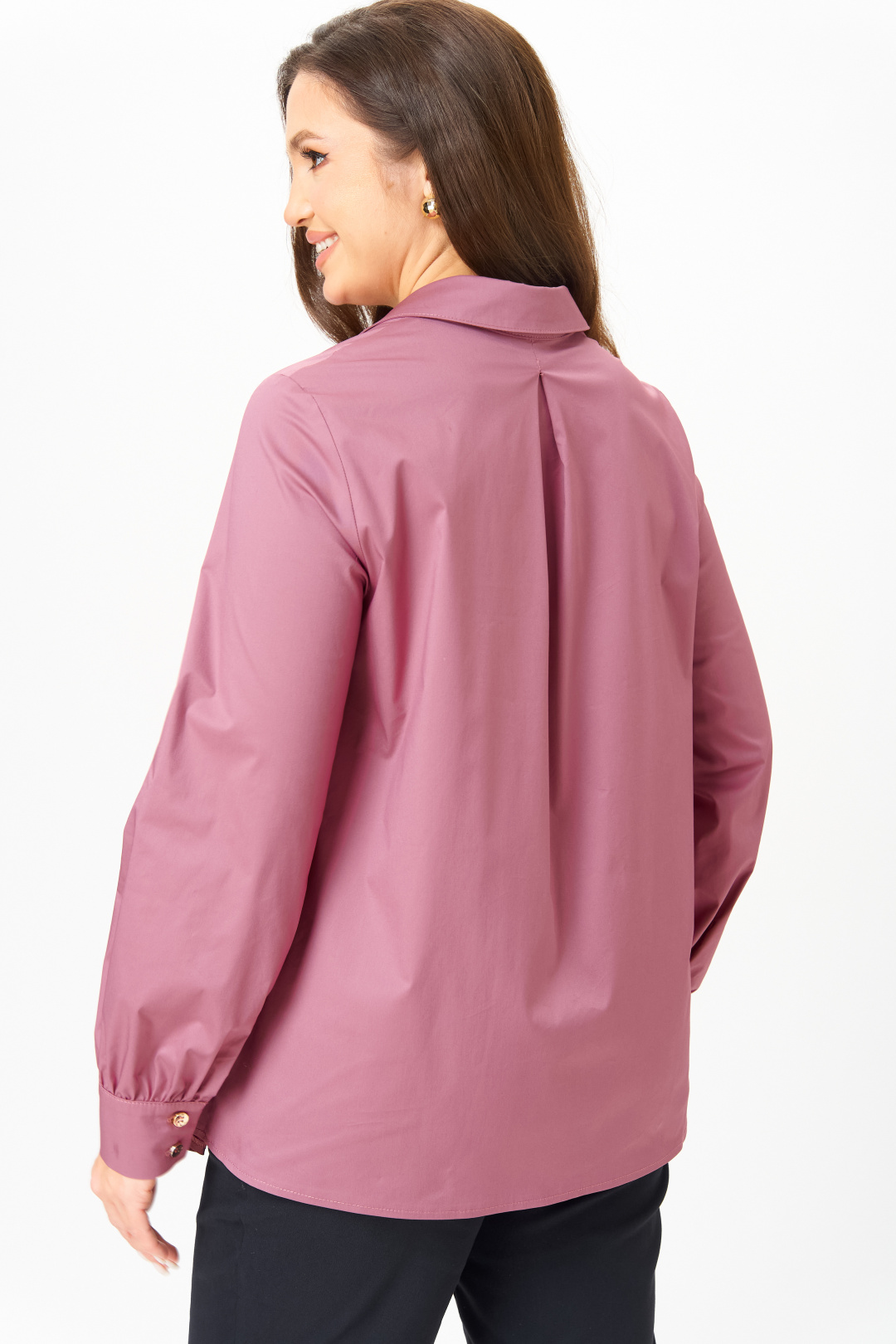 Блузка Мишель Шик 789 пепельная розы - фото 5