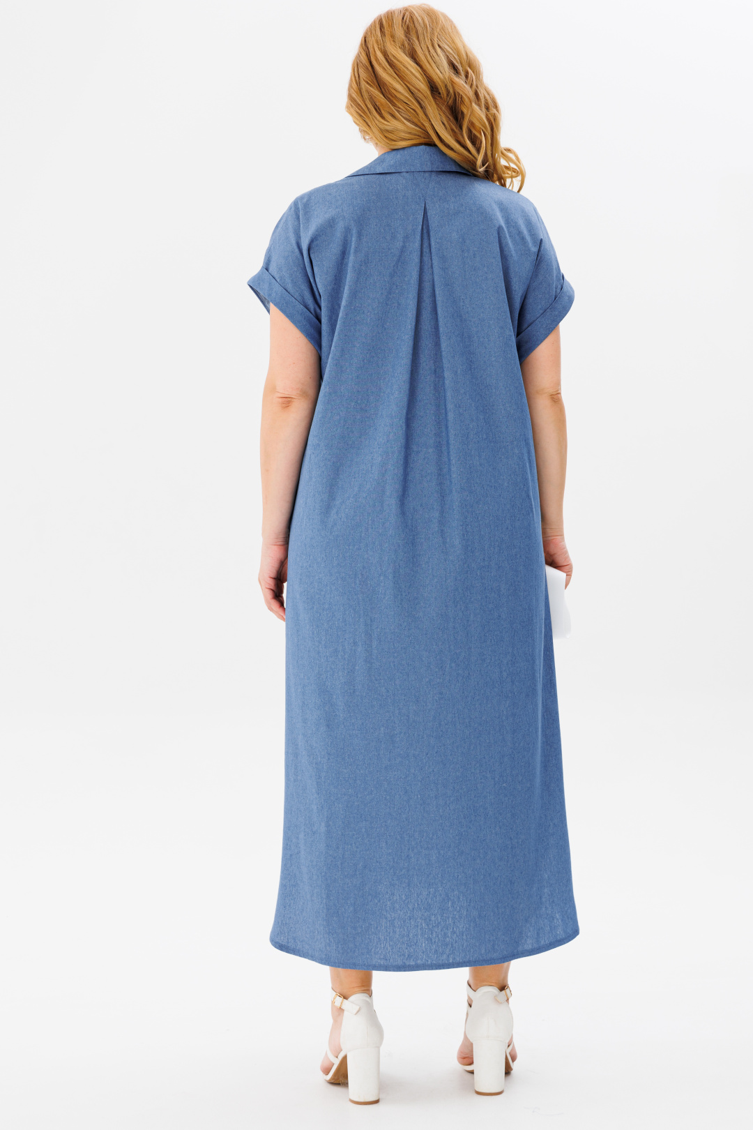 Платье Мишель Шик 993/2 темный деним - фото 5