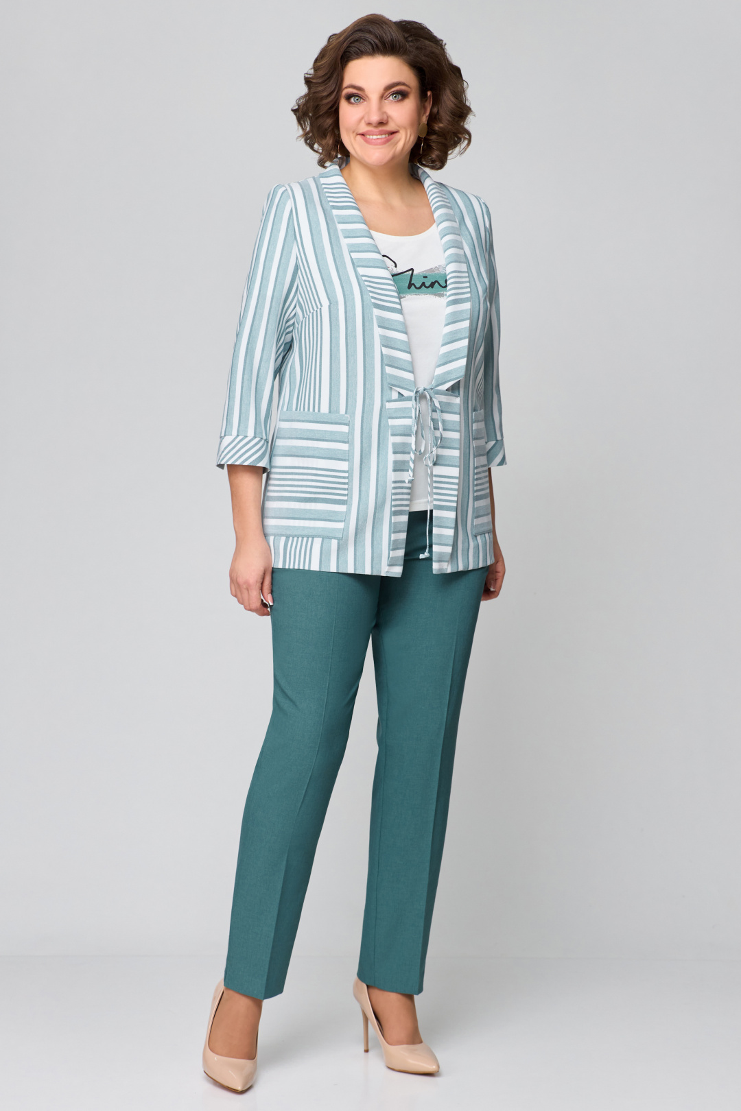 Костюм МишельСтиль 1133-2 изумруд