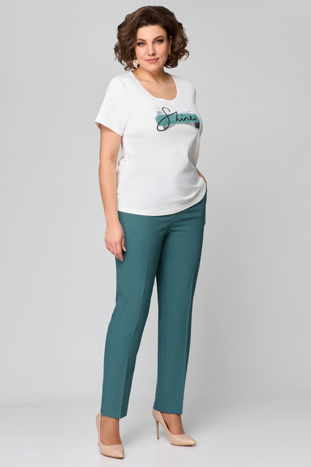 Костюм МишельСтиль 1133-2 изумруд