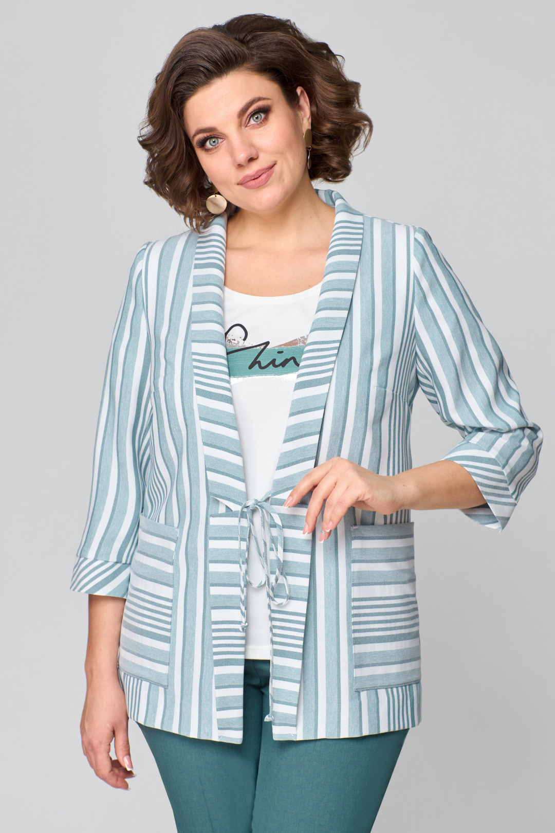 Костюм МишельСтиль 1133-2 изумруд