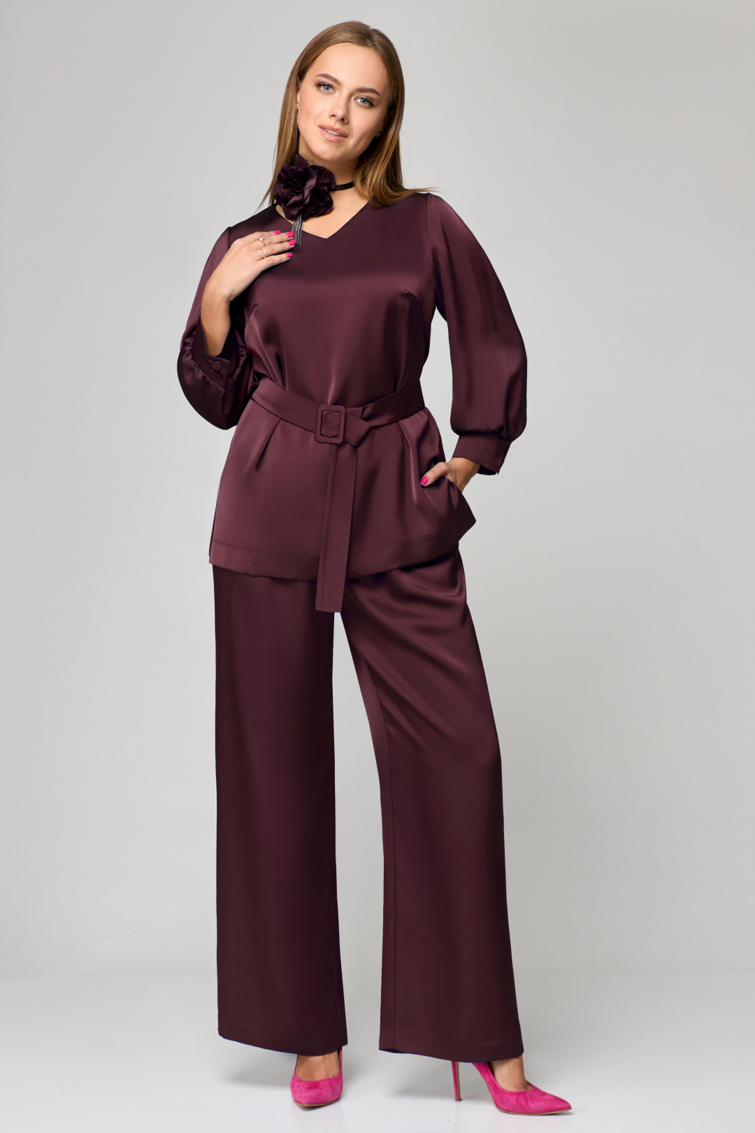 Костюм МишельСтиль 1160-1 винный