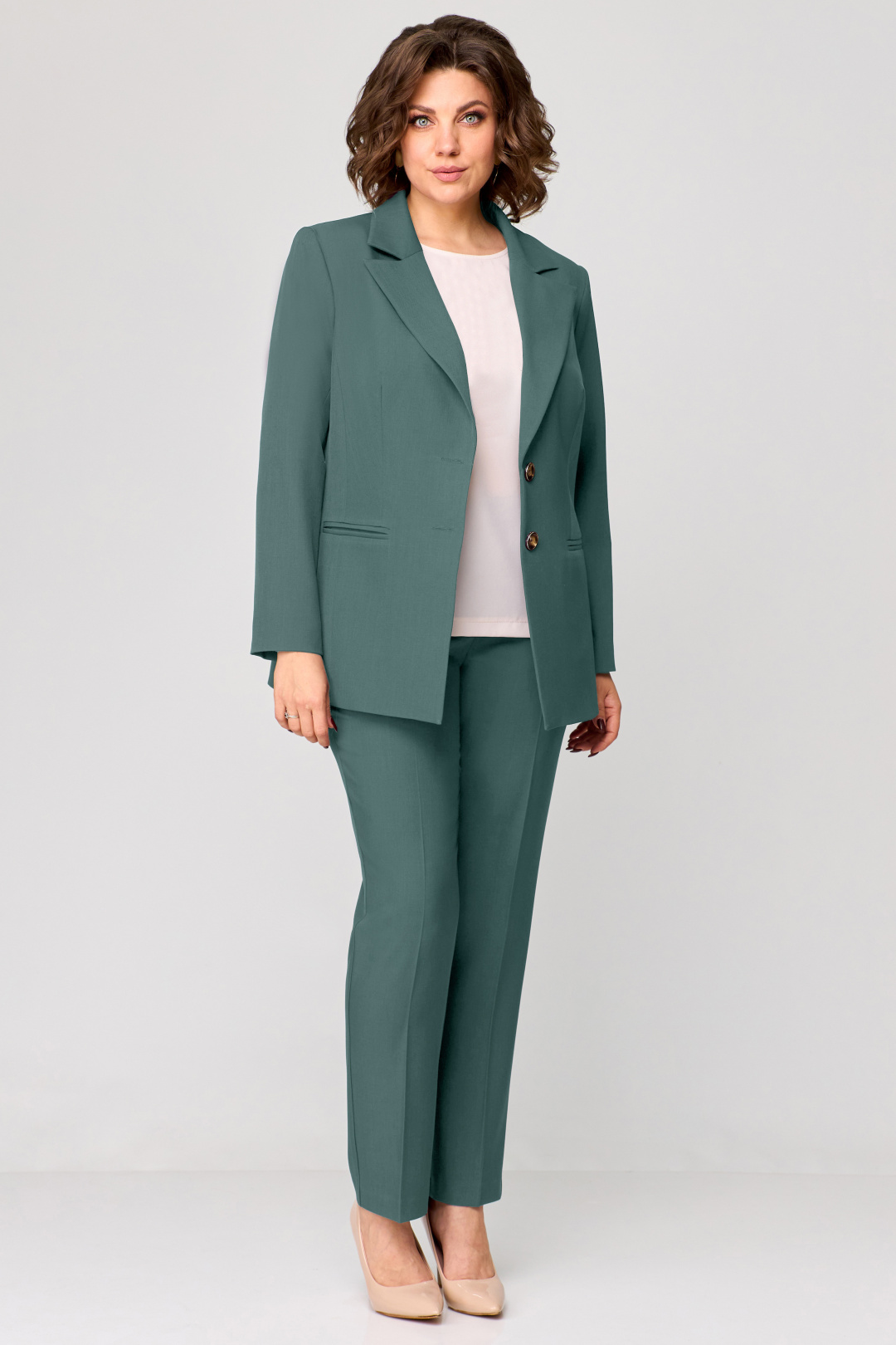 Костюм МишельСтиль 1208 полынь - фото 4