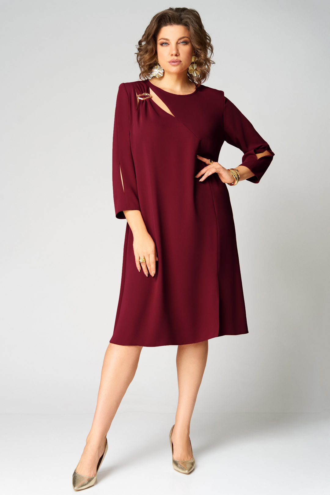 Платье МишельСтиль 1337 винный