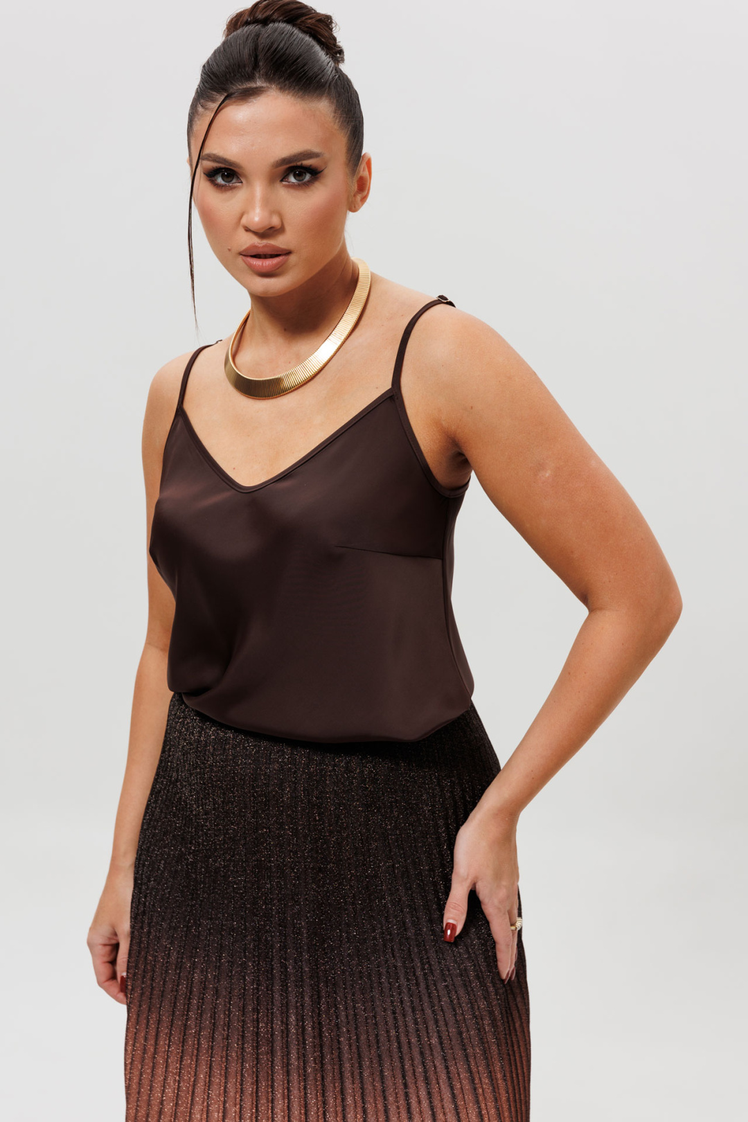 Топ MisLana 1164бл шоколад