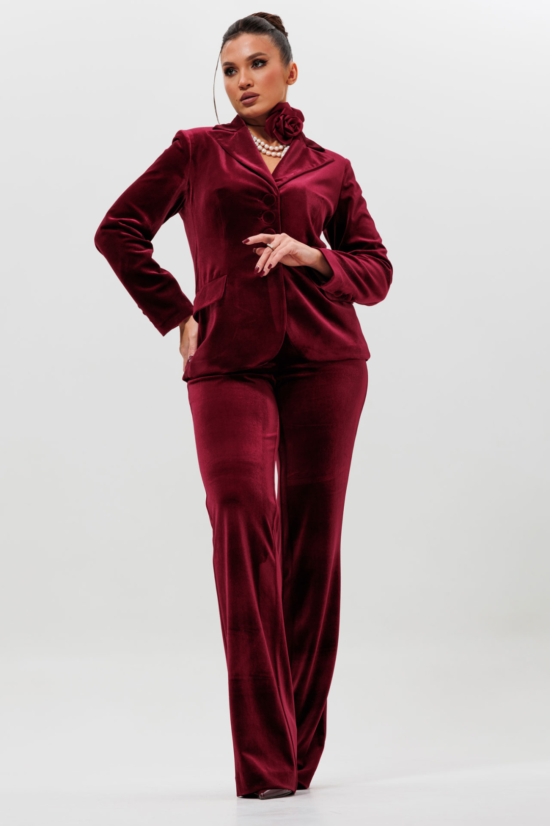 Костюм MisLana 1169-1 бордо