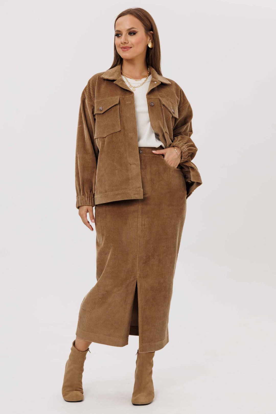 Костюм MisLana 1245к орех - фото 4