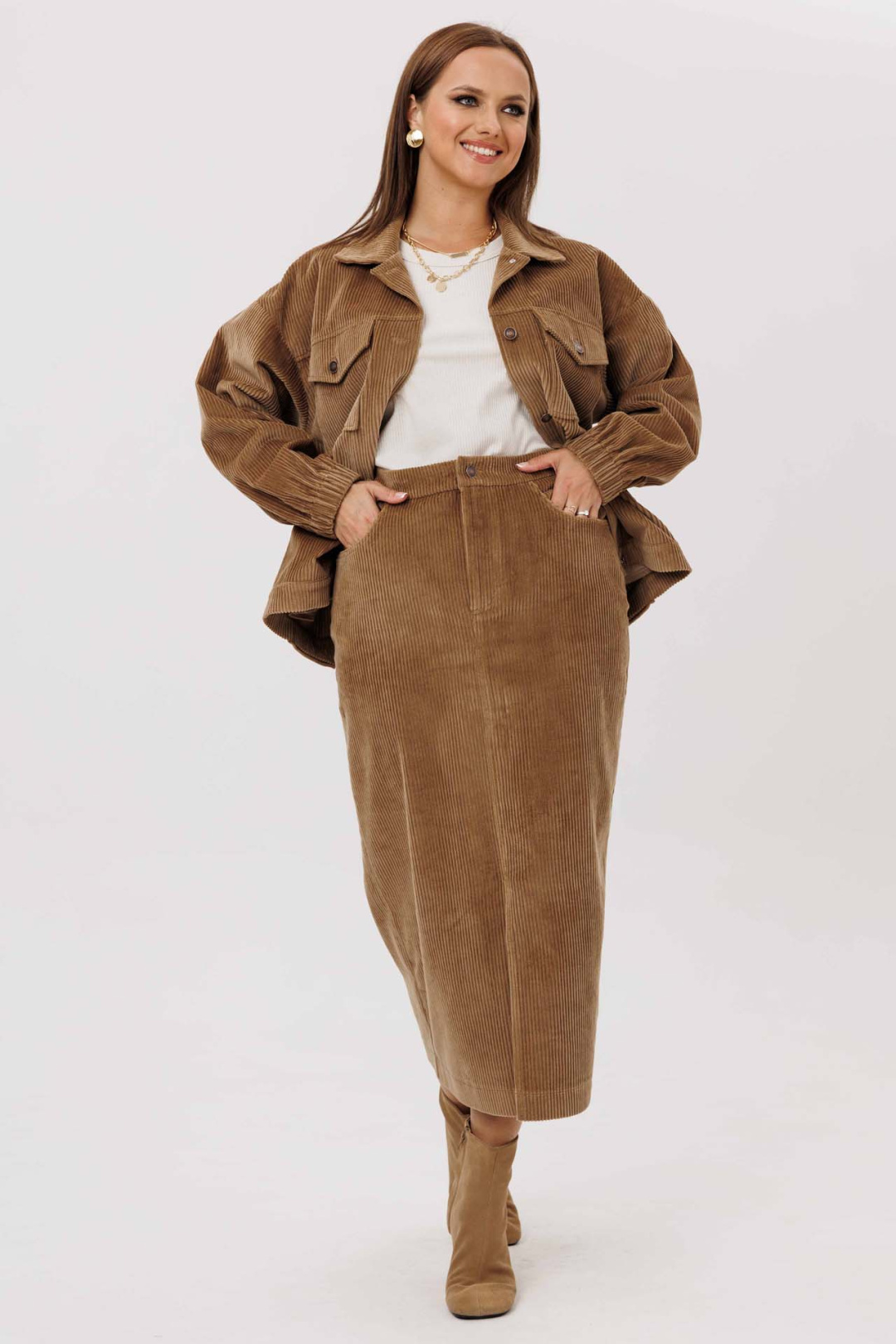 Костюм MisLana 1245к орех - фото 5