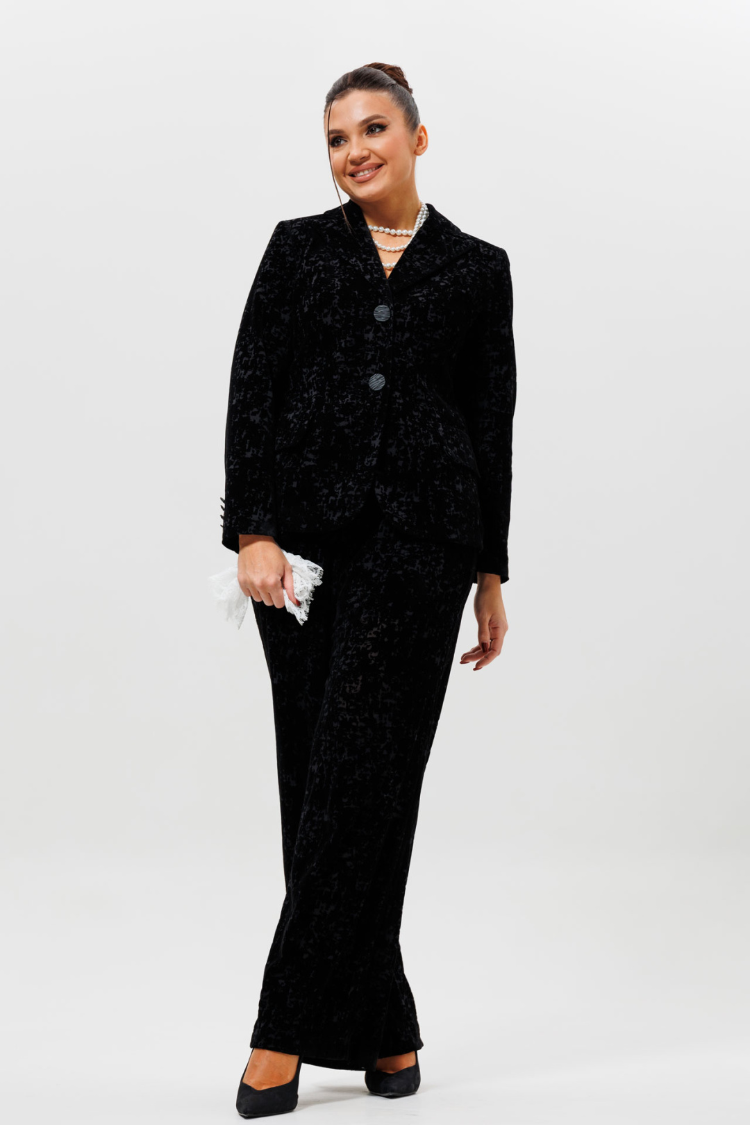 Костюм MisLana 1285 черный - фото 1