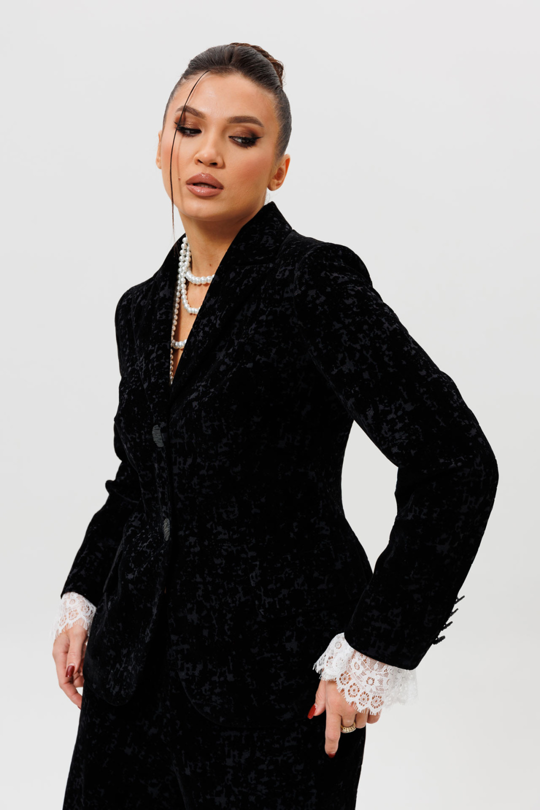 Костюм MisLana 1285 черный - фото 2