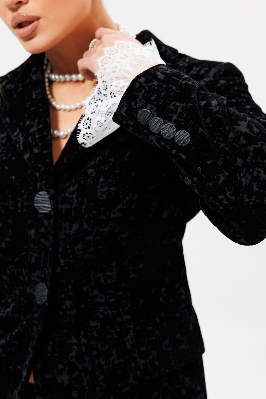 Костюм MisLana 1285 черный - фото 3