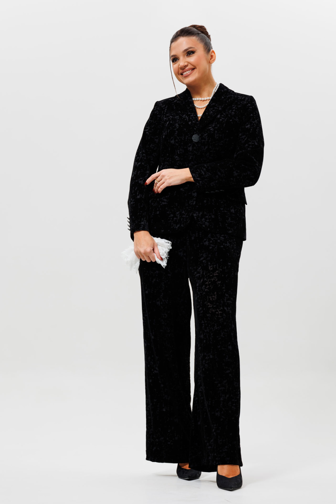 Костюм MisLana 1285 черный - фото 6